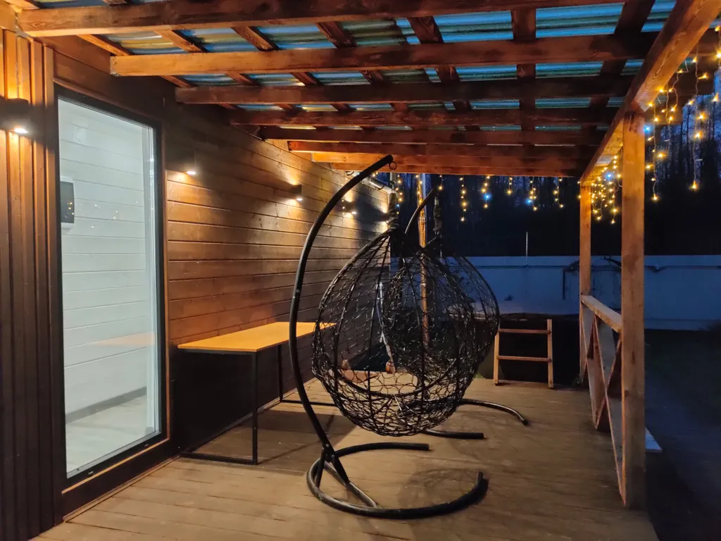 Домик Forest с панорамным видом