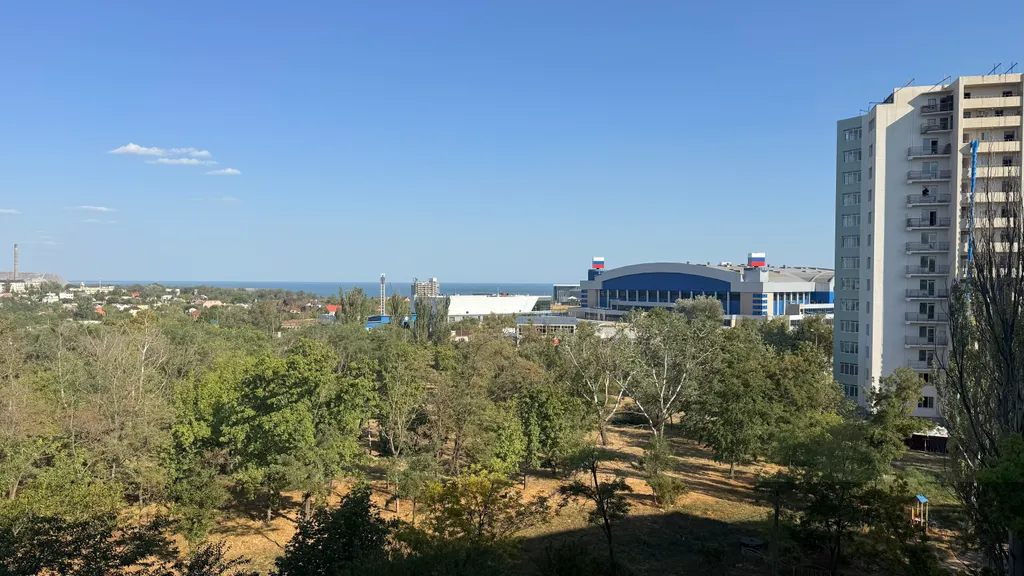 Квартира в новостройке с видом на море и парк