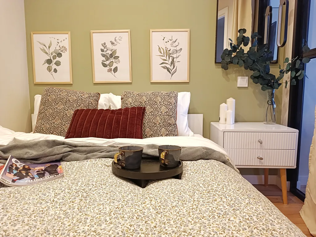 Однокомнатные Сканди апартаменты в центре города