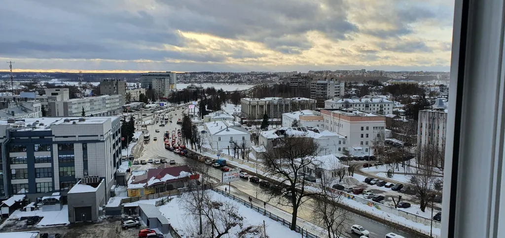 Апартамент с видом на Волгу