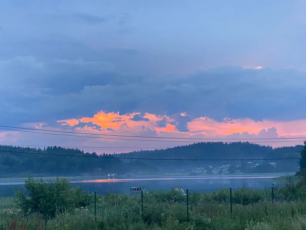 Новый коттедж на берегу ладожских шхер