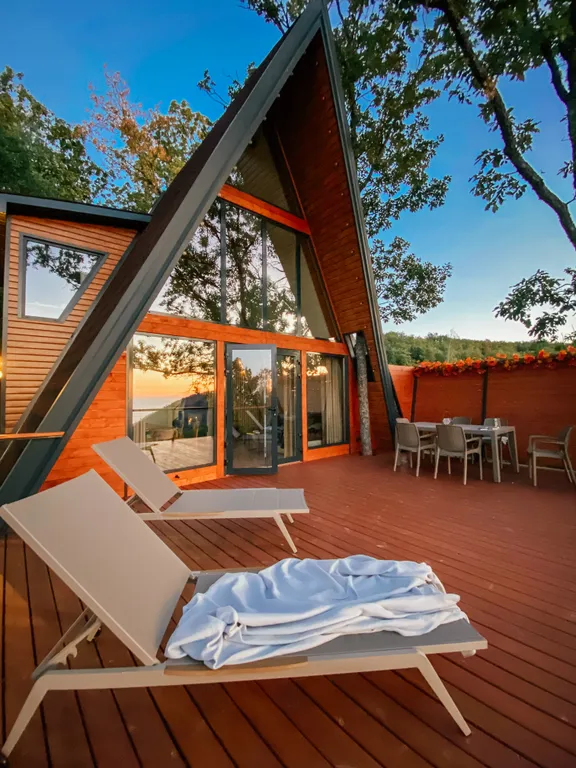 Коттедж Terrасоt 9-а с видом на море — аренда посуточно в Виноградное (Алушта)