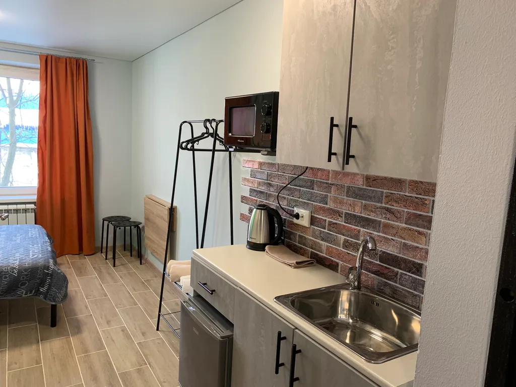 Студия с ремонтом для командировочных