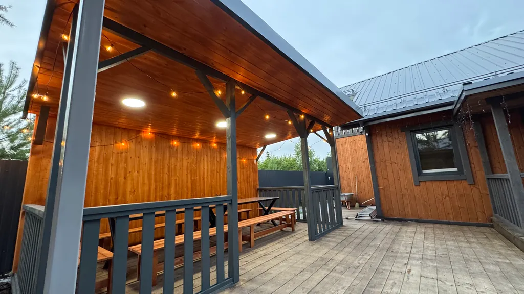 Новый Теплый двухэтажный дом до 10 человек 1км Солнечная Долина