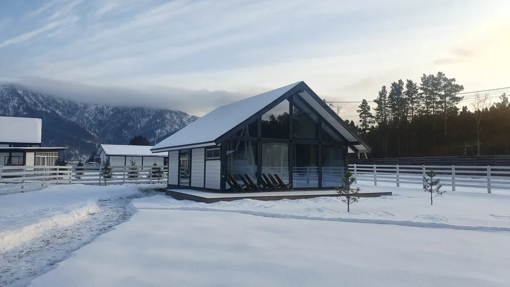 Коттедж на Алтае с великолепным видом на горы — аренда посуточно в Чемал