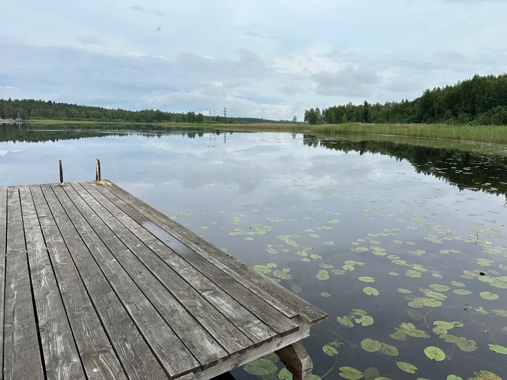 Просторный дом с баней и чаном