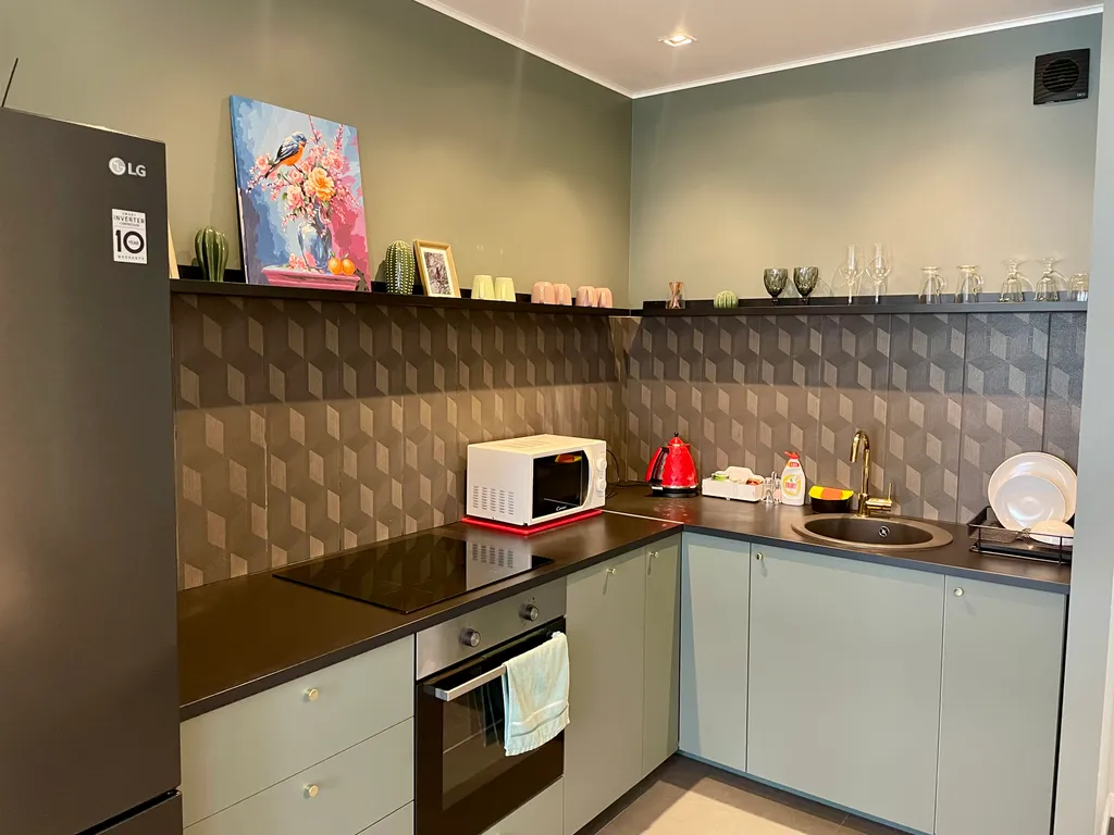 Уютная квартира с видом на лес