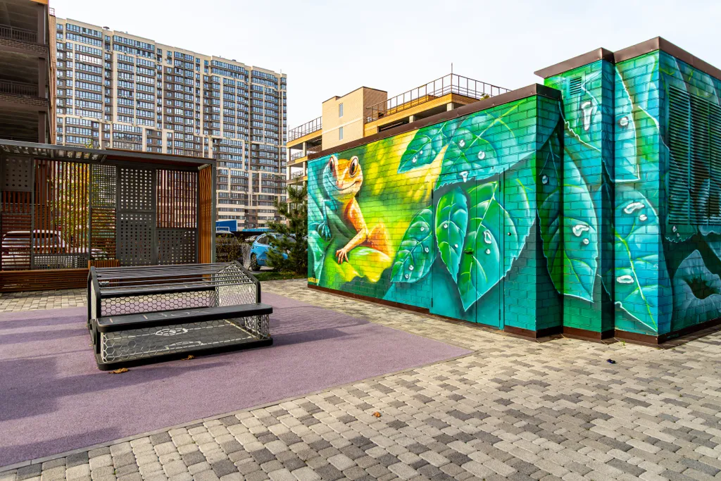 Просторная квартира в оживленном районе города