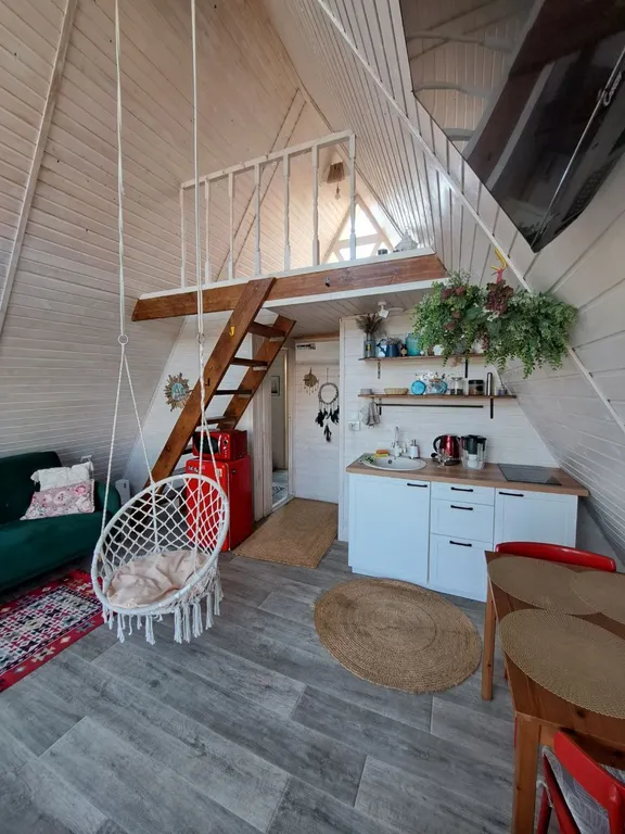 Уютная дача в стиле Афрейм