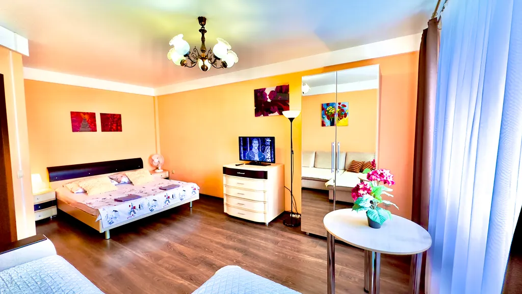 Уютная квартира с отличным видом на город — аренда посуточно в Нижний Новгород