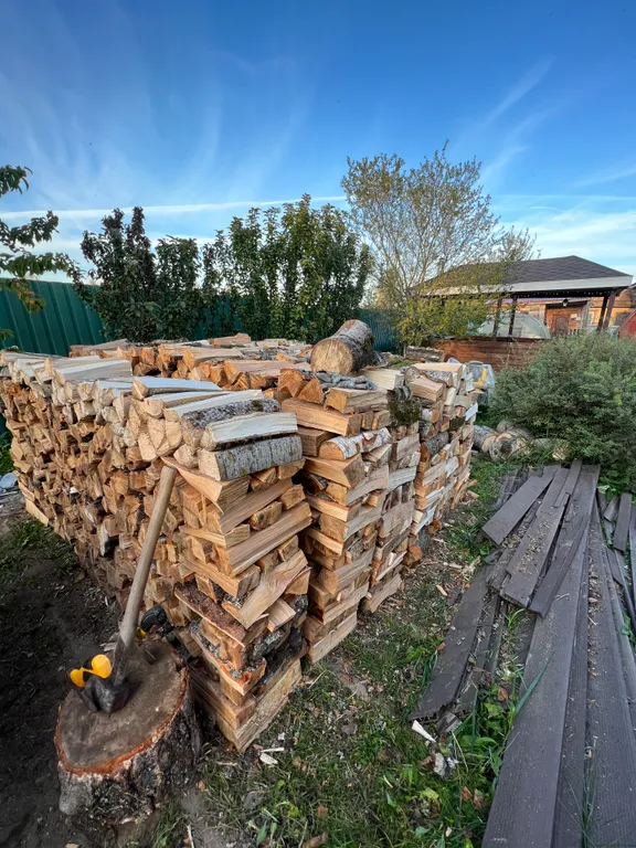 Домик в деревне c баней на дровах