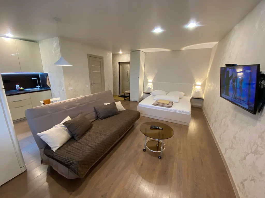 Уютная светлая квартира-студия — аренда посуточно в Дзержинск