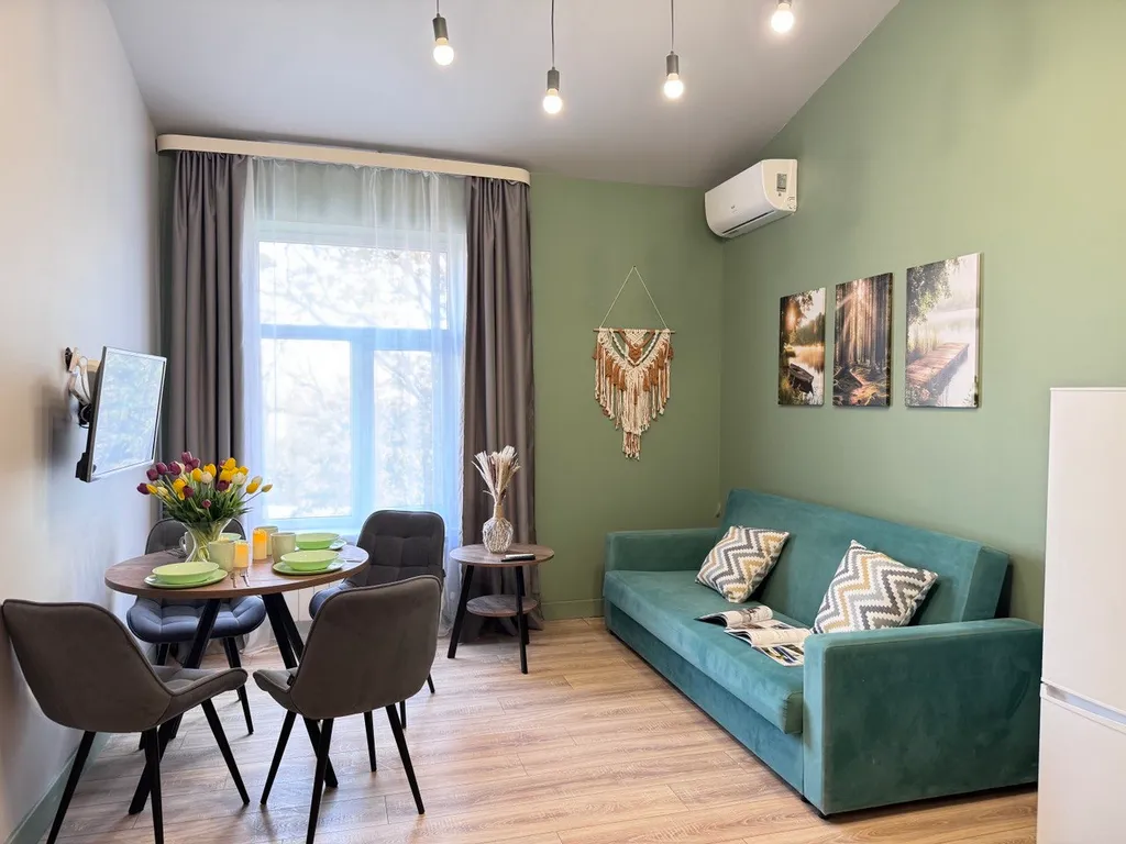 Дизайнерская квартира на 4 человек