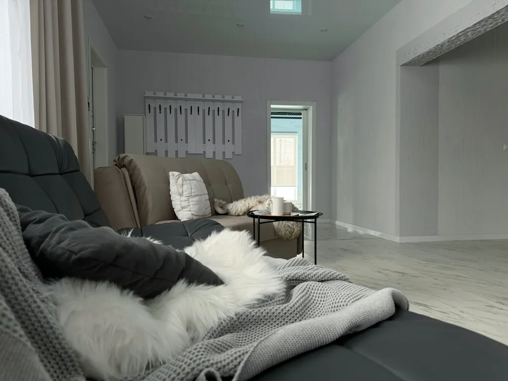 Уютный дом с бассейном и баней для отдыха, семейных праздников