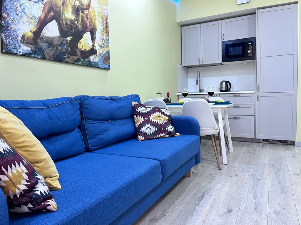 Квартира Красивая квартира с выделенной спальней в 5 минутах от пляжа Мандарин — Сириус