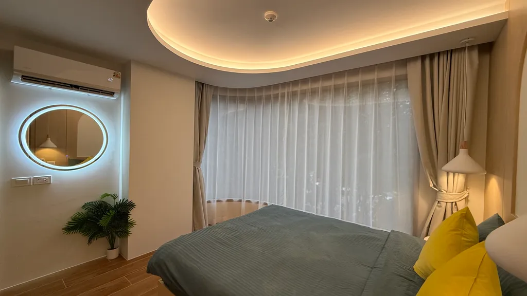 Новая квартира с двумя спальнями и бассейном у моря, пляж Камала