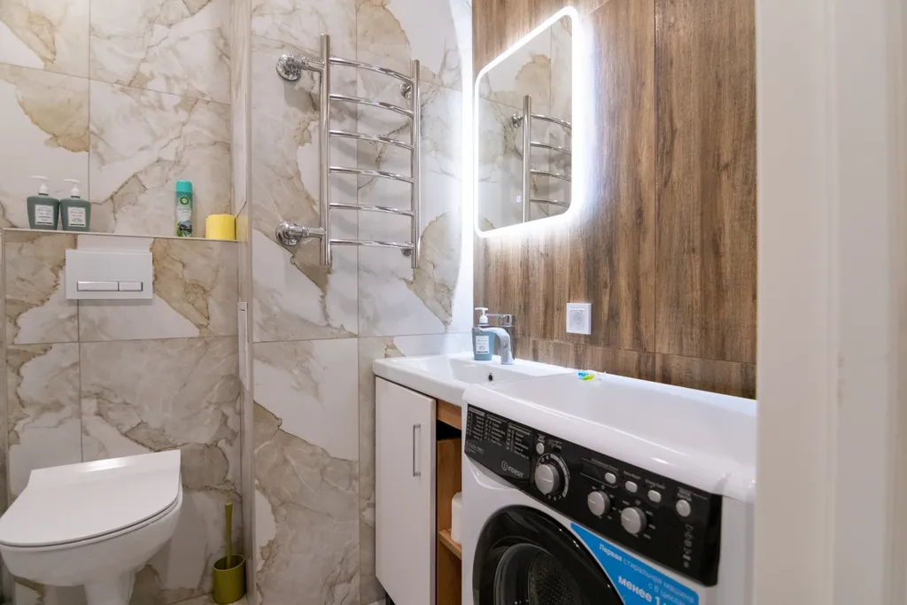 Апартамент в тихом районе на двоих