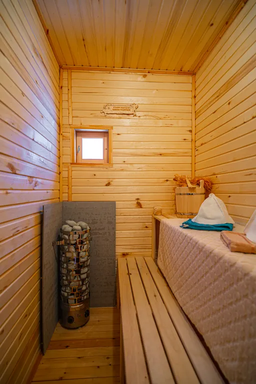 Современный дом с банным чаном "Lavanda House"  в Карелии