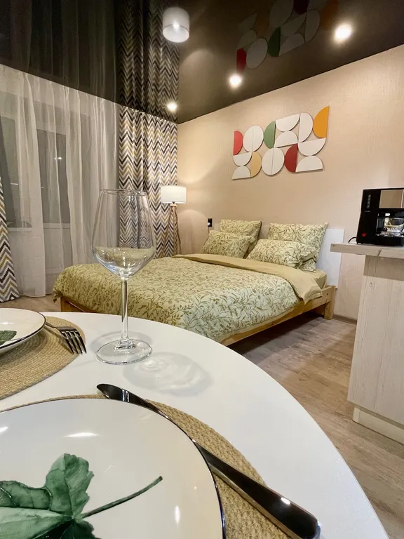 Уютная квартира с кофеваркой