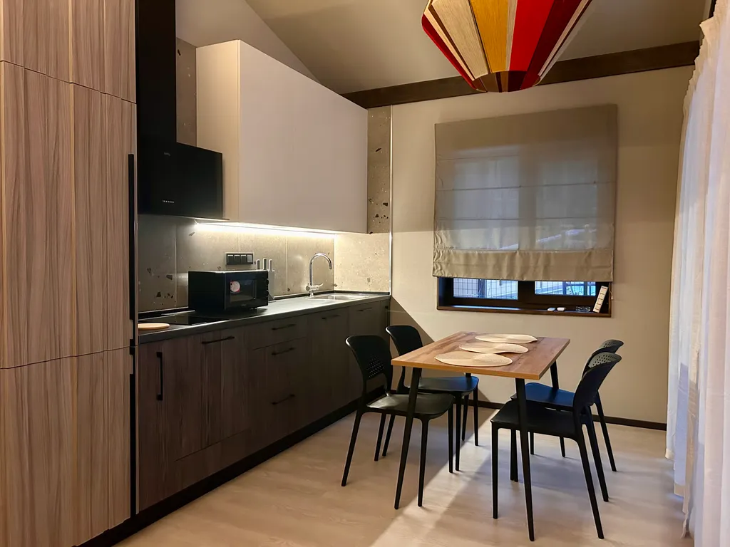 Лесной домик у курорта Охта Парк