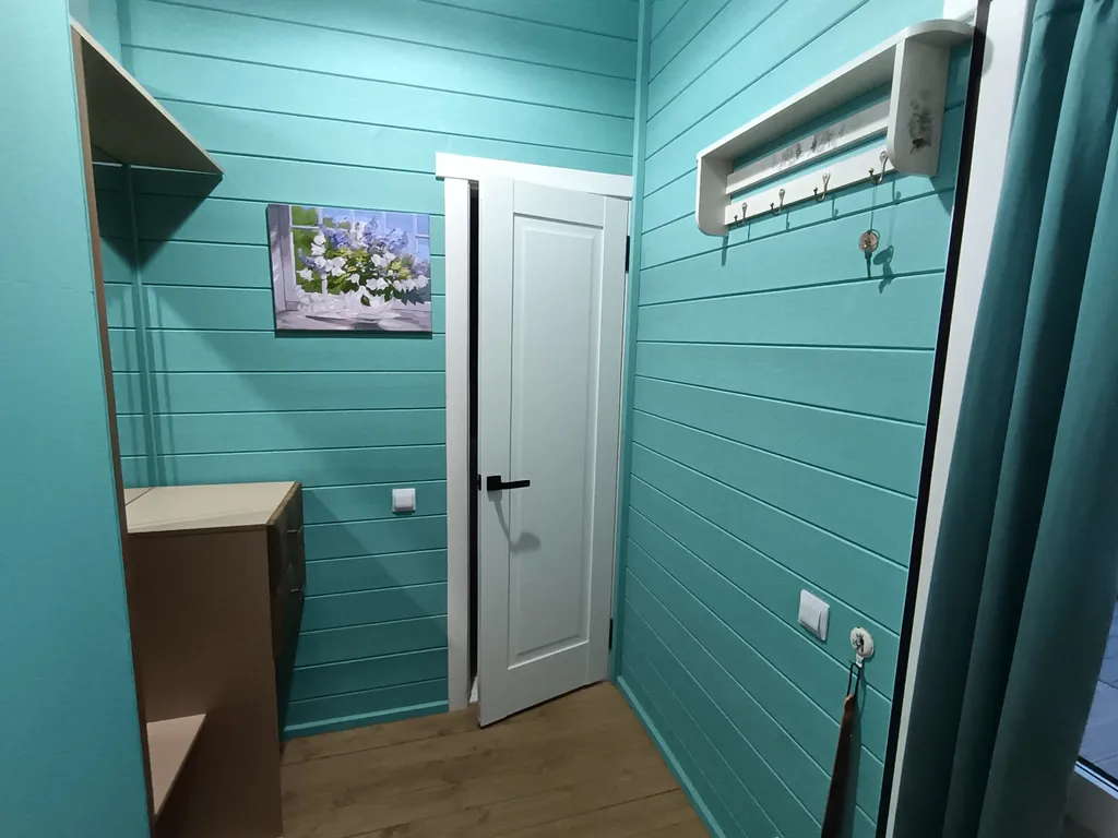 Экодом "Бирюза" с камином