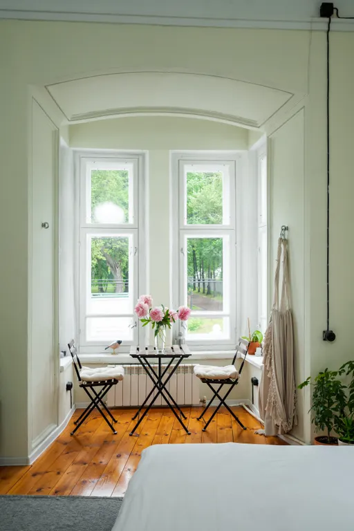 Эркер с гамаком