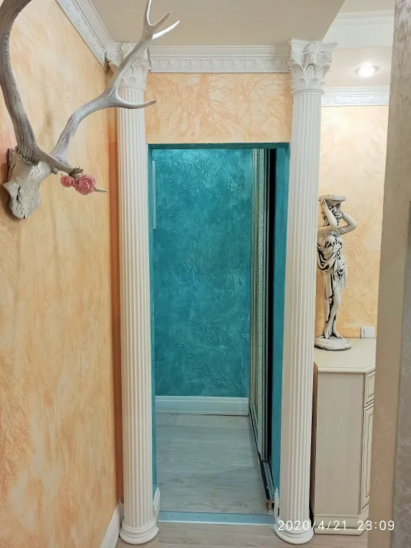 Квартира в античном стиле