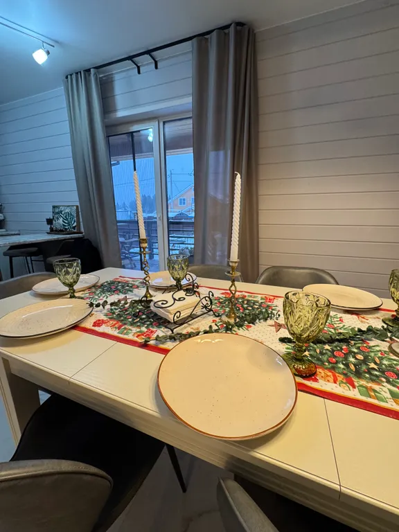 Коттедж Новый дом с баней в Подмосковье — Лопотово