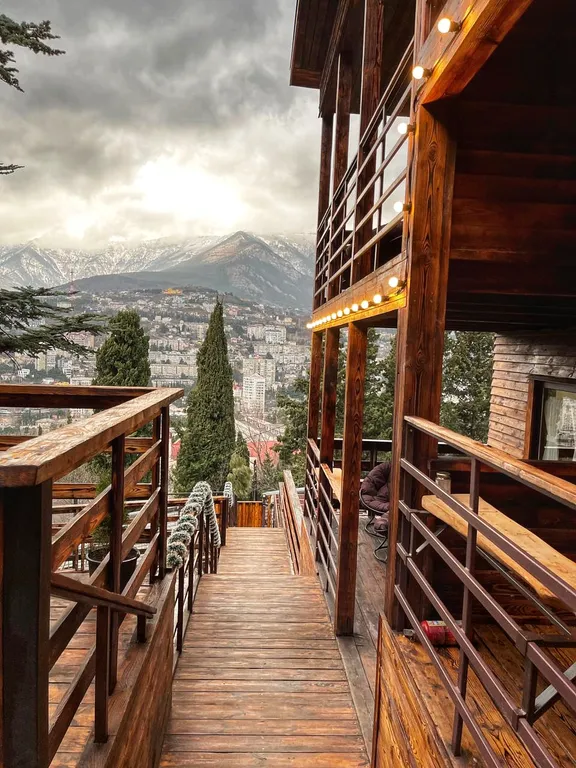 Студия стандарт с видом на горы