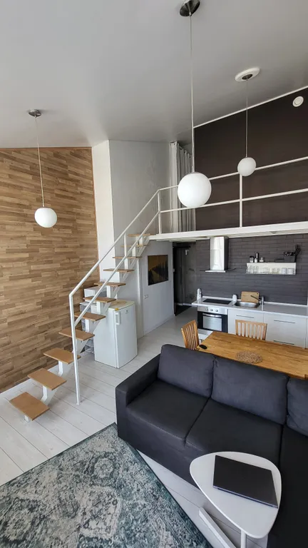 Квартира Двухуровневая квартира с панорамным видом на море — Севастополь