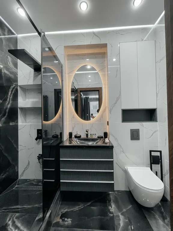 Уютная трешка с красивым видом на горы