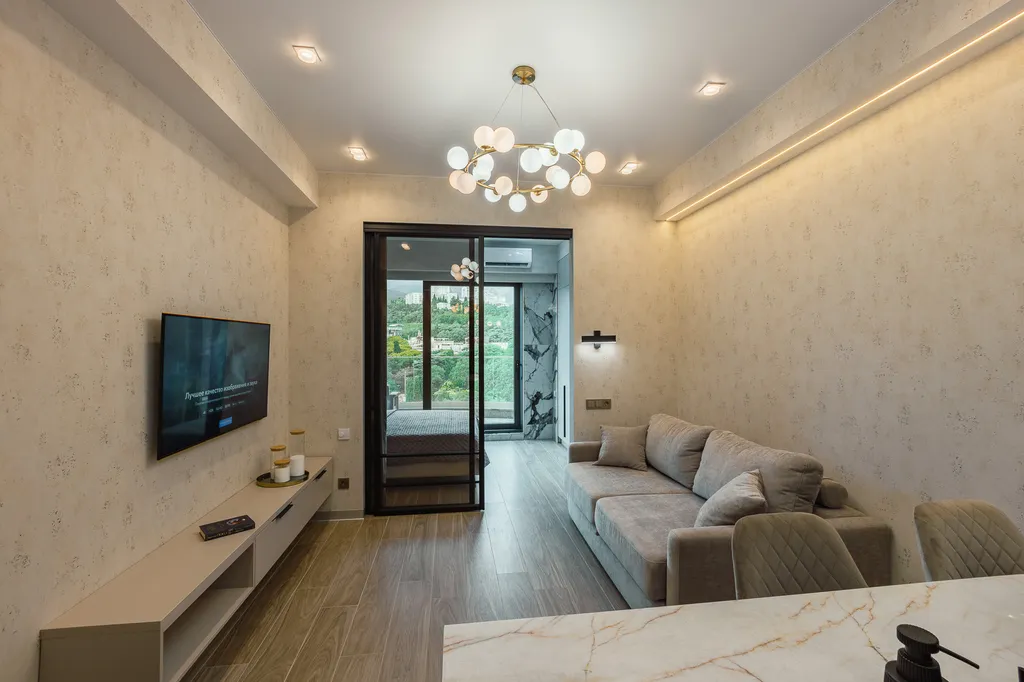 Стильная видовая квартира в приморском парке