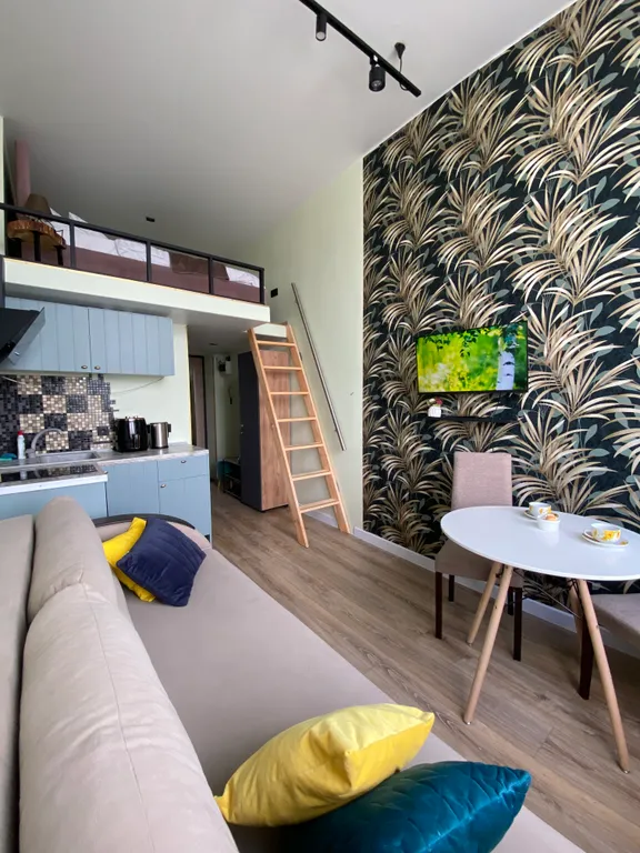 Квартира Квартира Двухуровневая студия — Москва