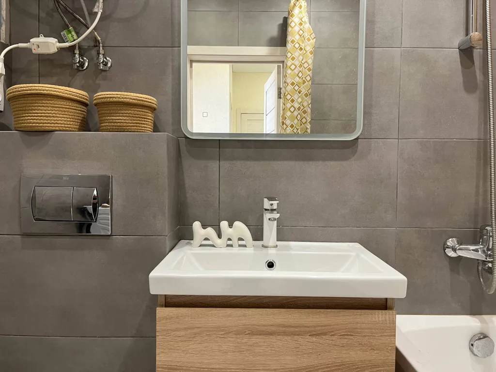 Уютная квартира с водонагревателем