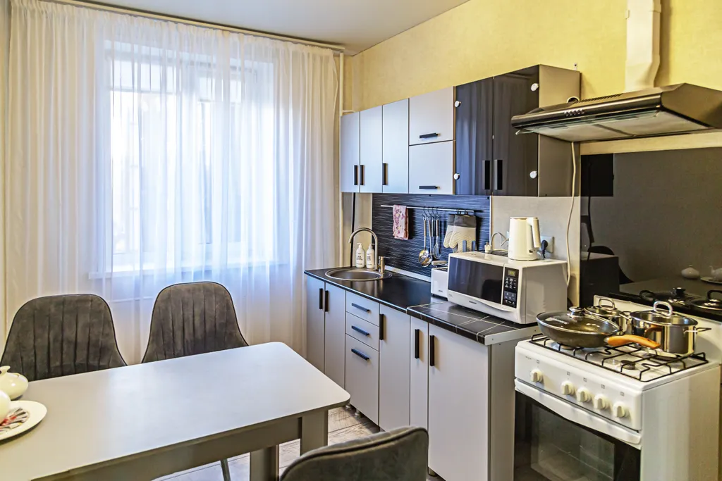 Квартира Квартира Просторная современная с кондиционером, недалеко от центра — Ярославль