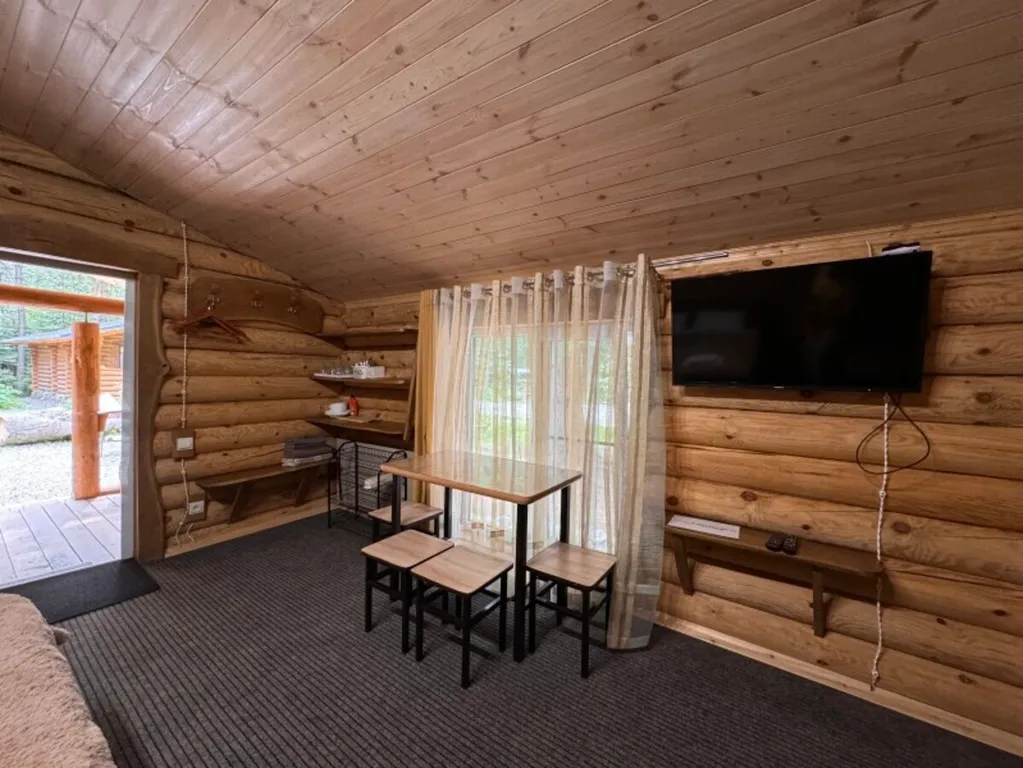 Коттедж Коттедж Шале-студия с двуспальной кроватью и раскладным диваном — Архыз