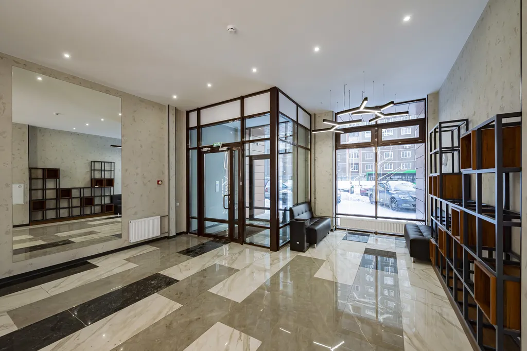 Видовая квартира с кухней-гостиной и спальней