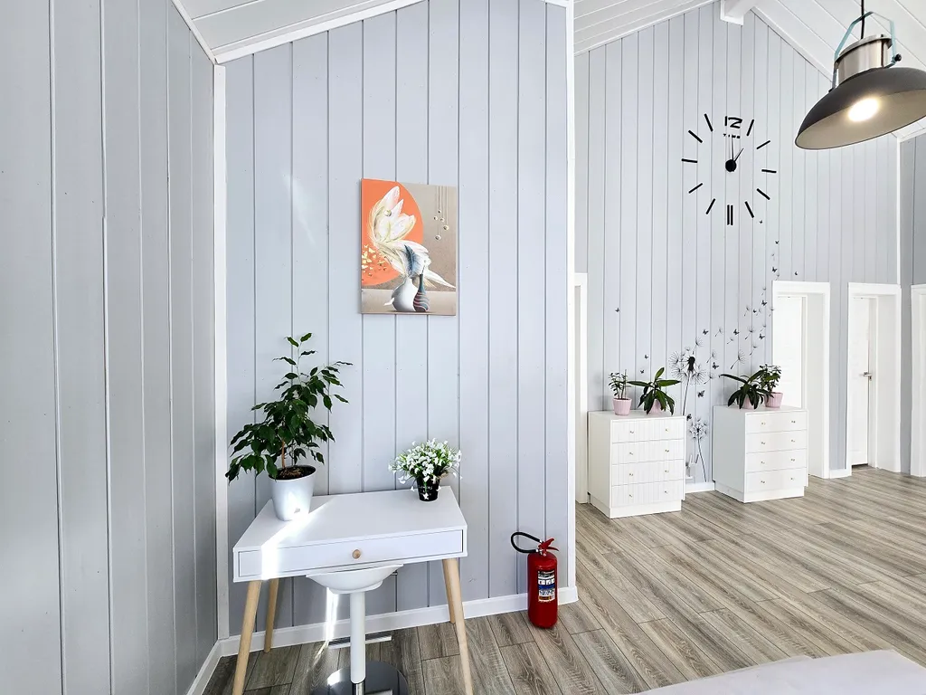 Семейный релакс-дом у реки с баней