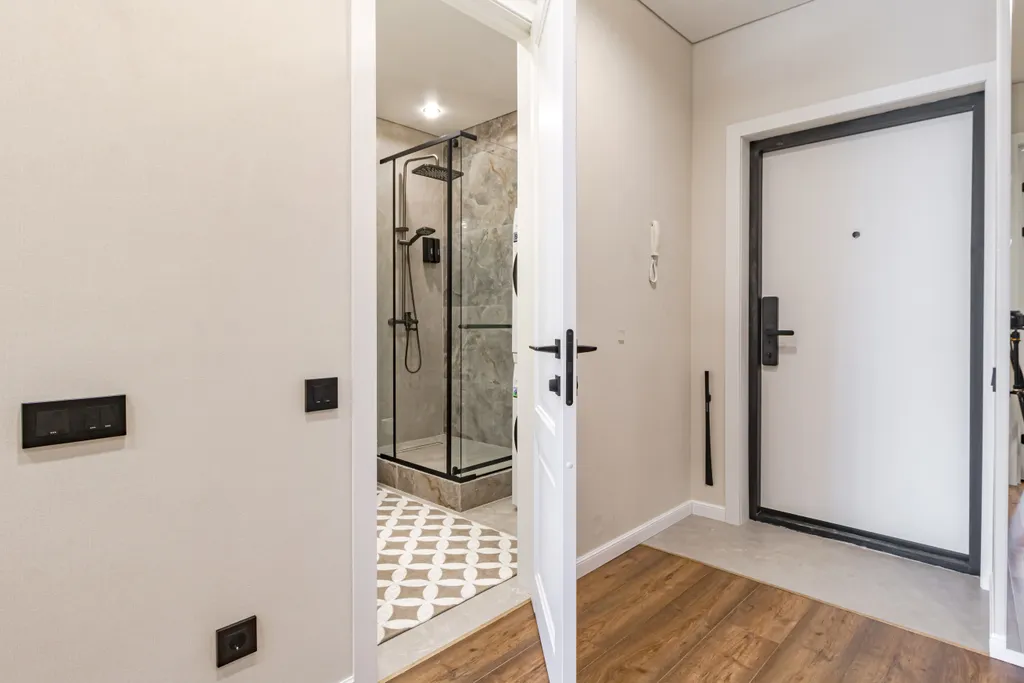 Стильная квартира с видом на Барыс Арена