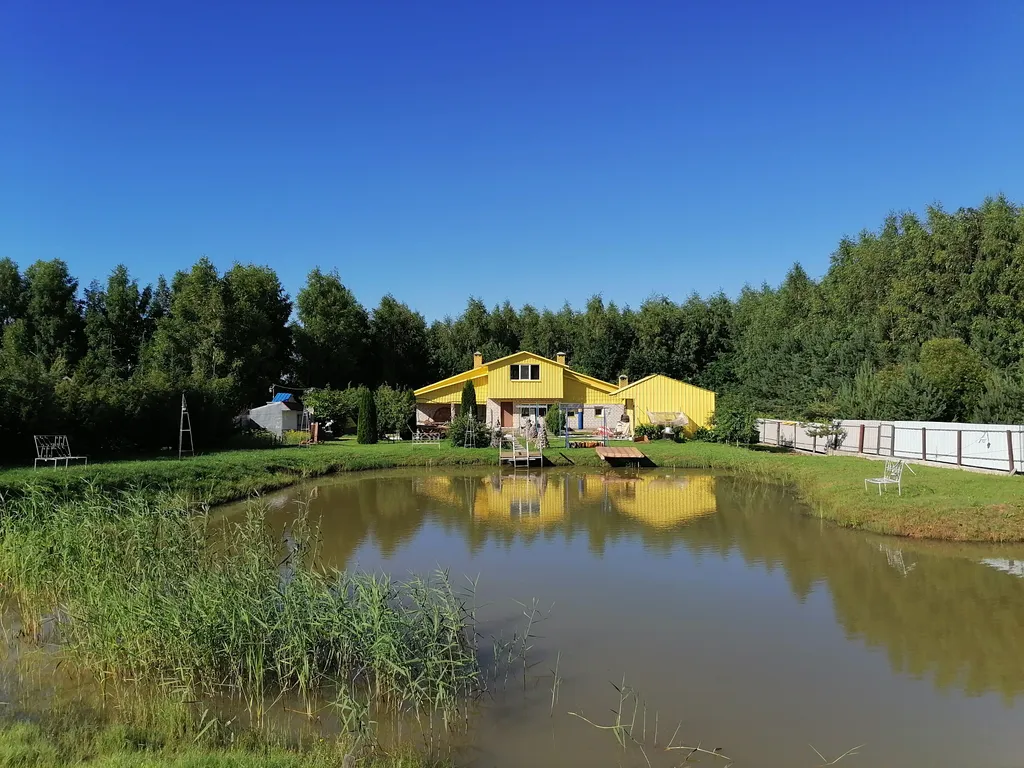 Коттедж Уединенная дача с прудом и баней у Псковского озера — аренда посуточно в Псков
