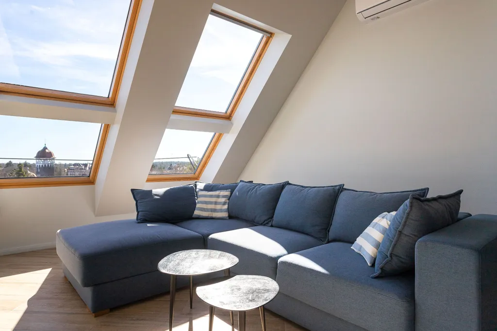 Мaнсaрдная квартира евpопeйскoгo урoвня