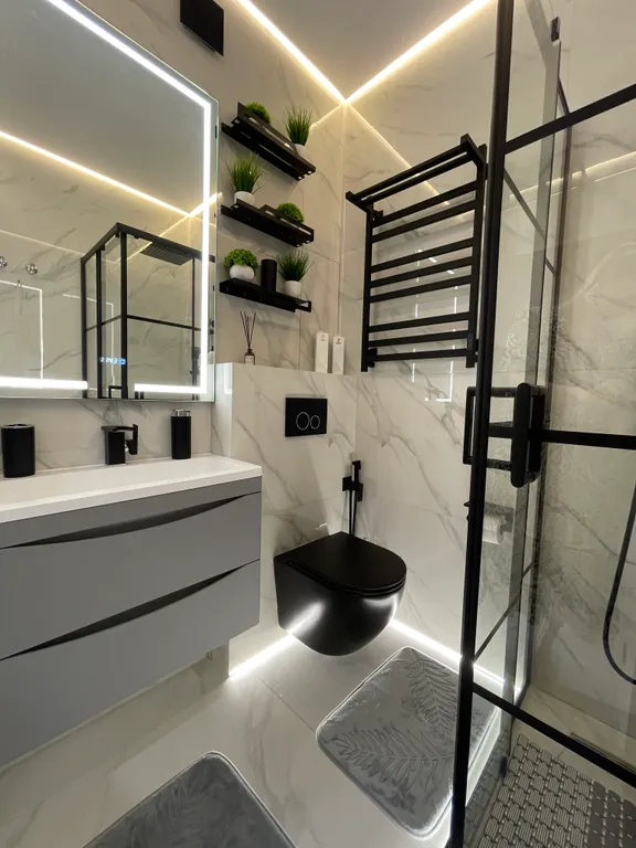 Квартира Квартира Просторная и современная студия с видом на горы в ЖК Сочи парк — Сочи