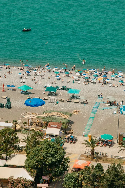 Студия с видом на море