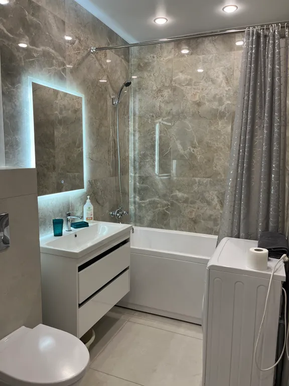 Квартира Уютная квартира недалеко от метро Проспект Просвещения — Санкт-Петербург