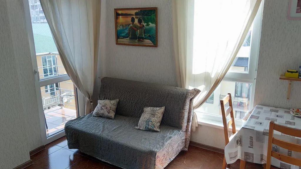 Квартира Квартира-студия в 219 метрах от моря — Адлер