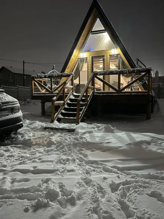 Уютный домик с видом на горы