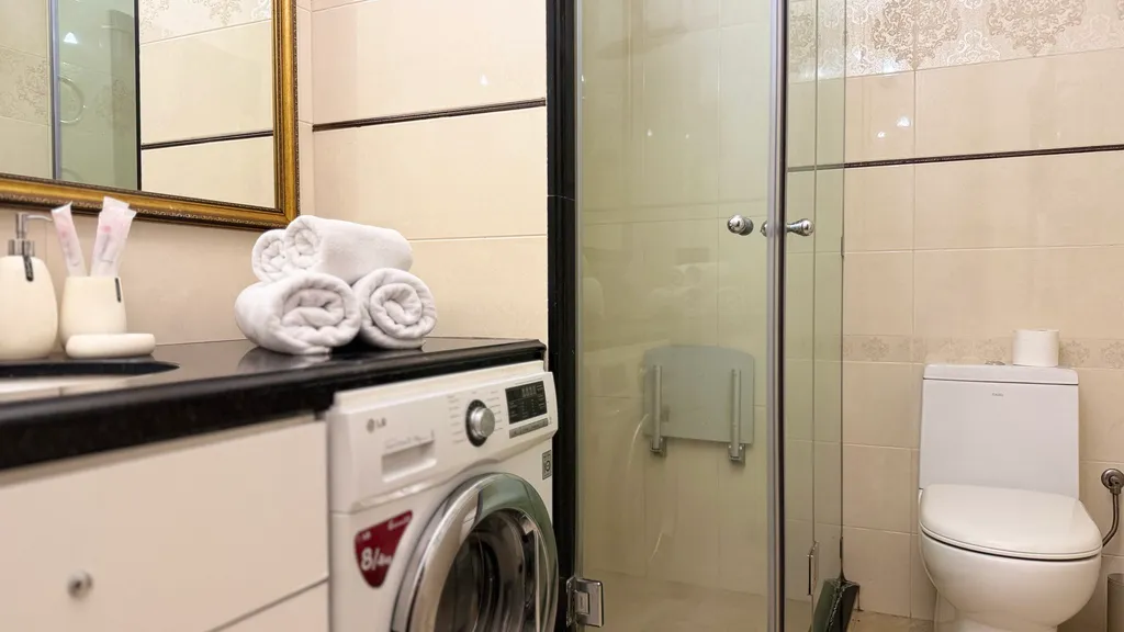 Семейные апартаменты с 2 спальнями и видом на город в центре