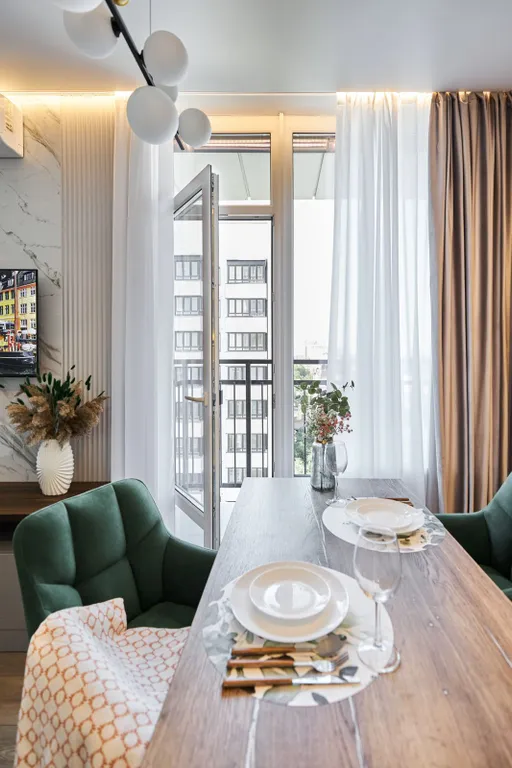 Новая квартира с дизайнерским ремонтом в центре Ростова