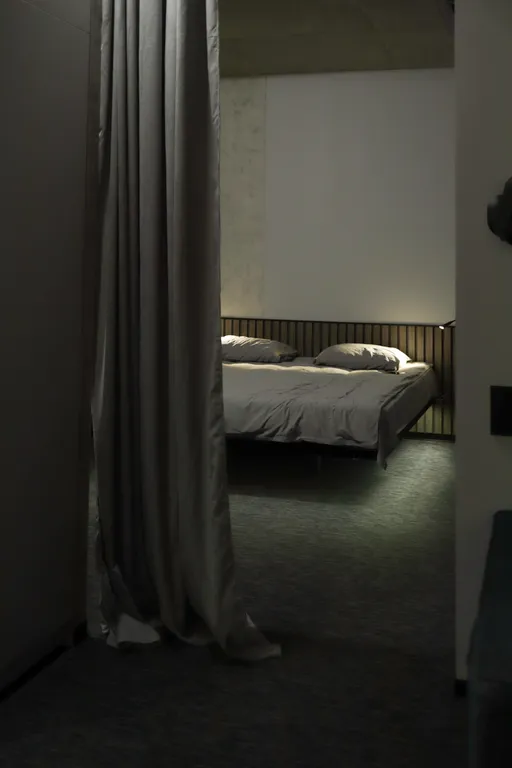 Стильная квартира с кинопроектором