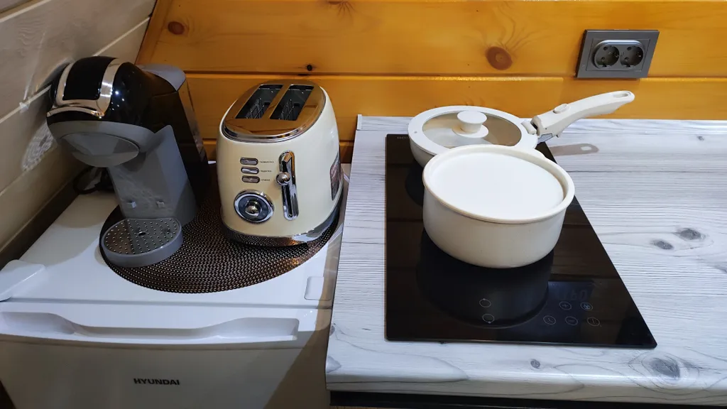 Дом А-фрейм с банным чаном